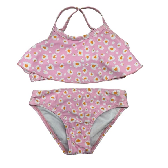 Size 2T Swimsuit & Coverup Bundle - Picture 3 of 8